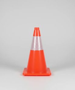 Cono Reflectivo Vial flexible 45cm