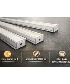 Copia - Luz Led Cálida Para Wpc Encastre, Luz De Wpc Panel 1 Metro