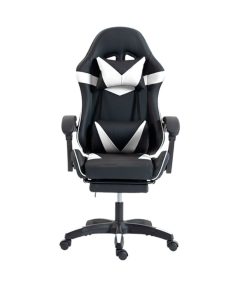 Copia - Silla Gamer SHOT-2025 Ergonómica Reclinable Con Apoyapiés Y Masajeador Negra/Roja