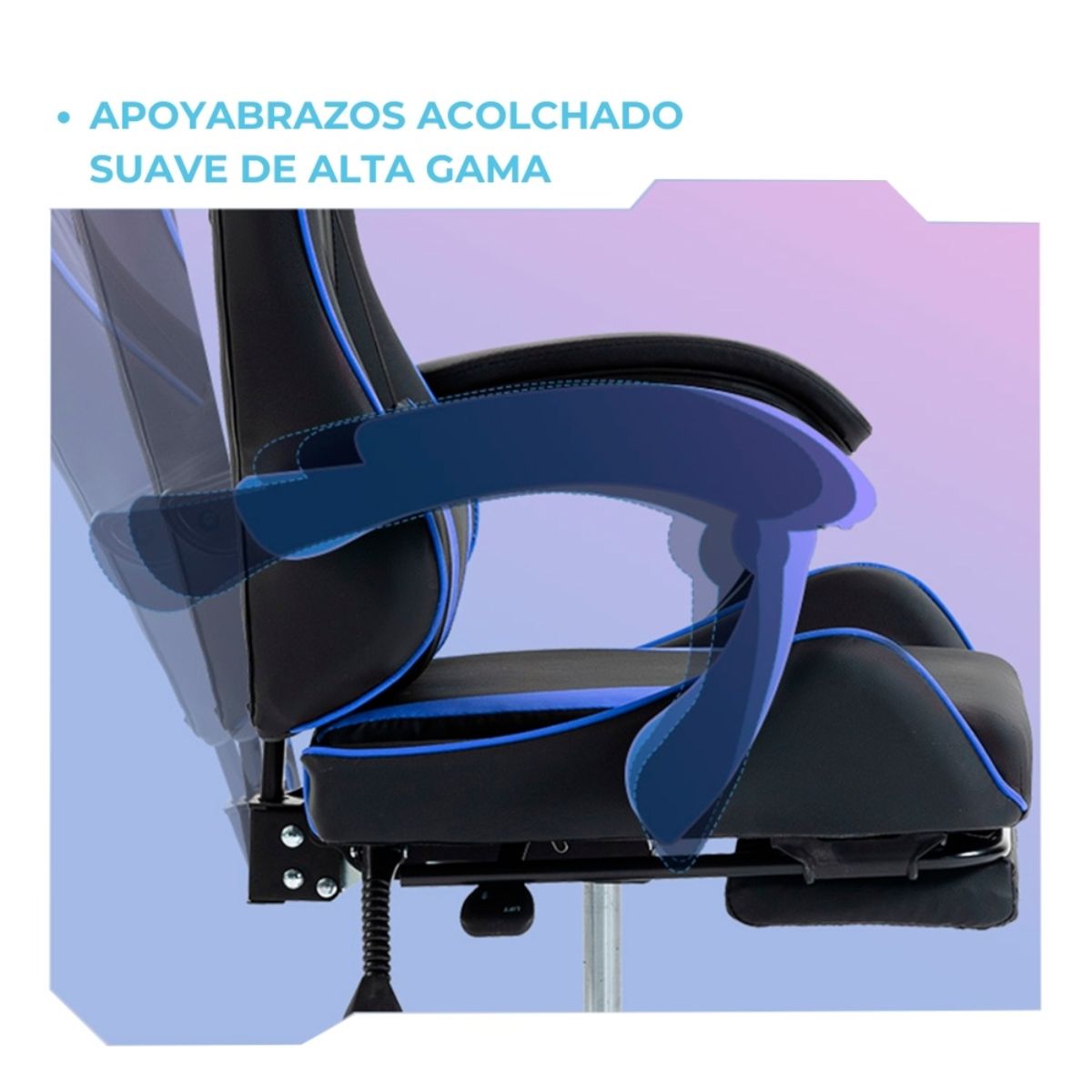 Copia - Silla Gamer SHOT-2025 Ergonómica Reclinable Con Apoyapiés Y Masajeador Negra/Roja Copia - Silla Gamer SHOT-2025 Ergonómica Reclinable Con Apoyapiés Y Masajeador Negra/Roja