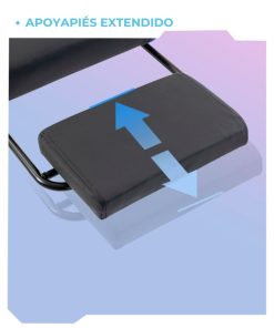 Copia - Silla Gamer SHOT-2025 Ergonómica Reclinable Con Apoyapiés Y Masajeador Negra/Roja