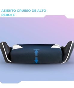 Copia - Silla Gamer SHOT-2025 Ergonómica Reclinable Con Apoyapiés Y Masajeador Negra/Roja