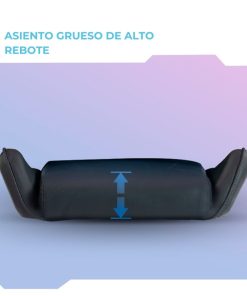 Copia - Silla Gamer SHOT-2025 Ergonómica Reclinable Con Apoyapiés Y Masajeador Negra/Roja