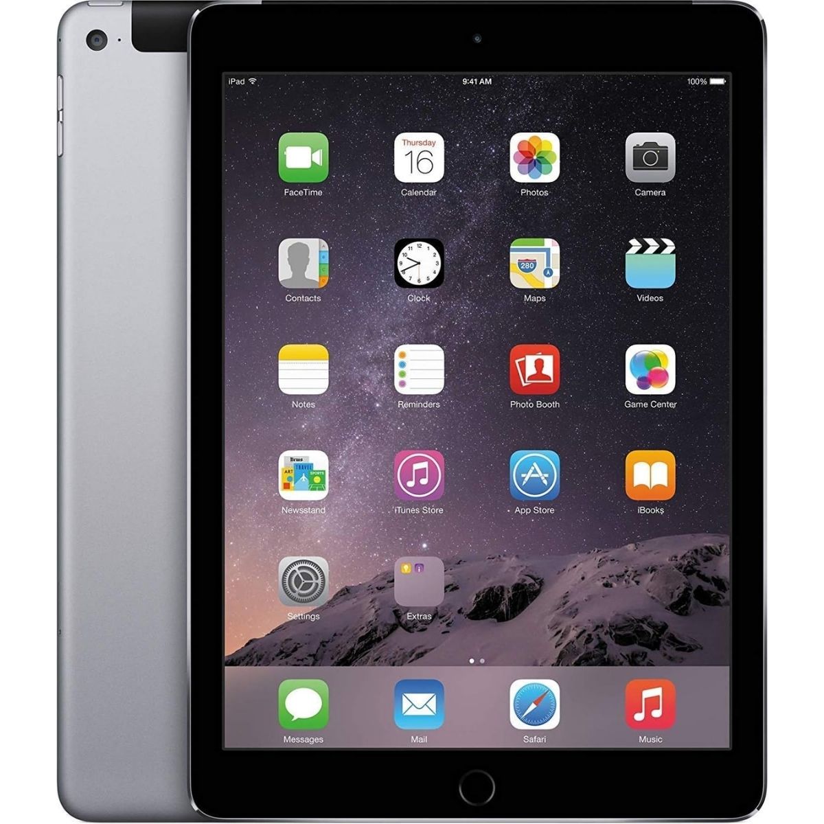 Copia - Tablet IPAD Air 2 9.7" 32GB Wifi Space Gray - MNV22LL/A - A1566 - Reacondicionado