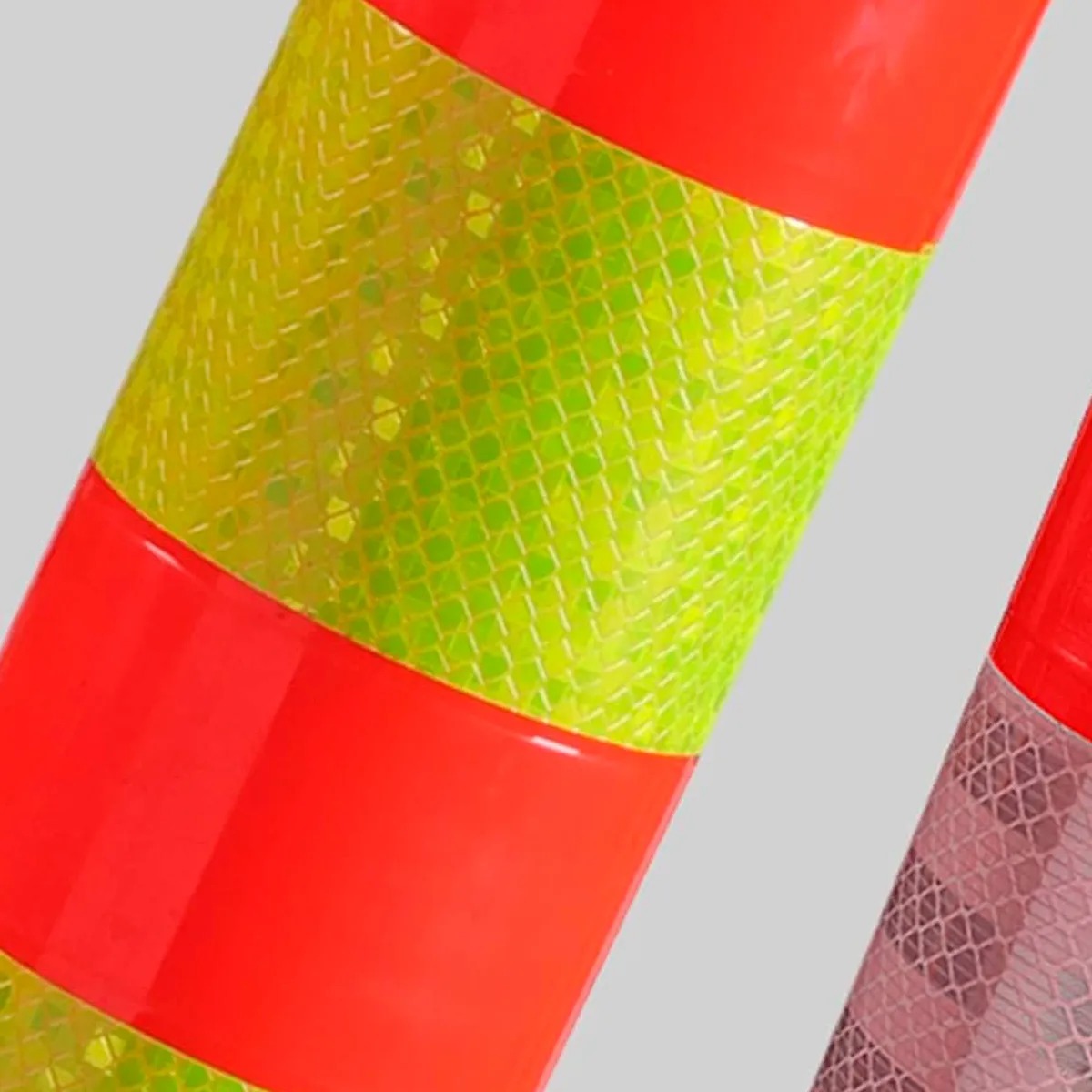 POSTE BOLARDO NARANJA 3 CINTAS REFLECTIVAS - 75 cm POSTE BOLARDO NARANJA 3 CINTAS REFLECTIVAS - 75 cm