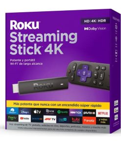 Roku Streaming Stick 4K 3820 de voz 4K negro 1GB memoria RAM