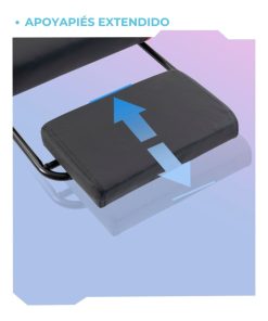 Silla Gamer SHOT-2025 Reclinable Y Masajeador Negra/Roja