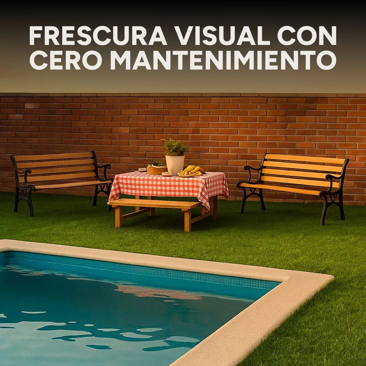 Césped Sintético 10 M2 Pasto Artificial Rollo Decoración 3cm Césped Sintético 10 M2 Pasto Artificial Rollo Decoración 3cm
