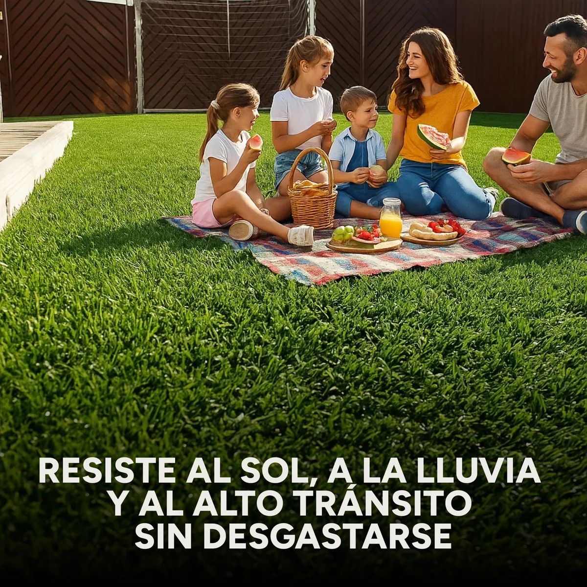 Césped Sintético 50 M2 Pasto Artificial Rollo Decoración 2cm