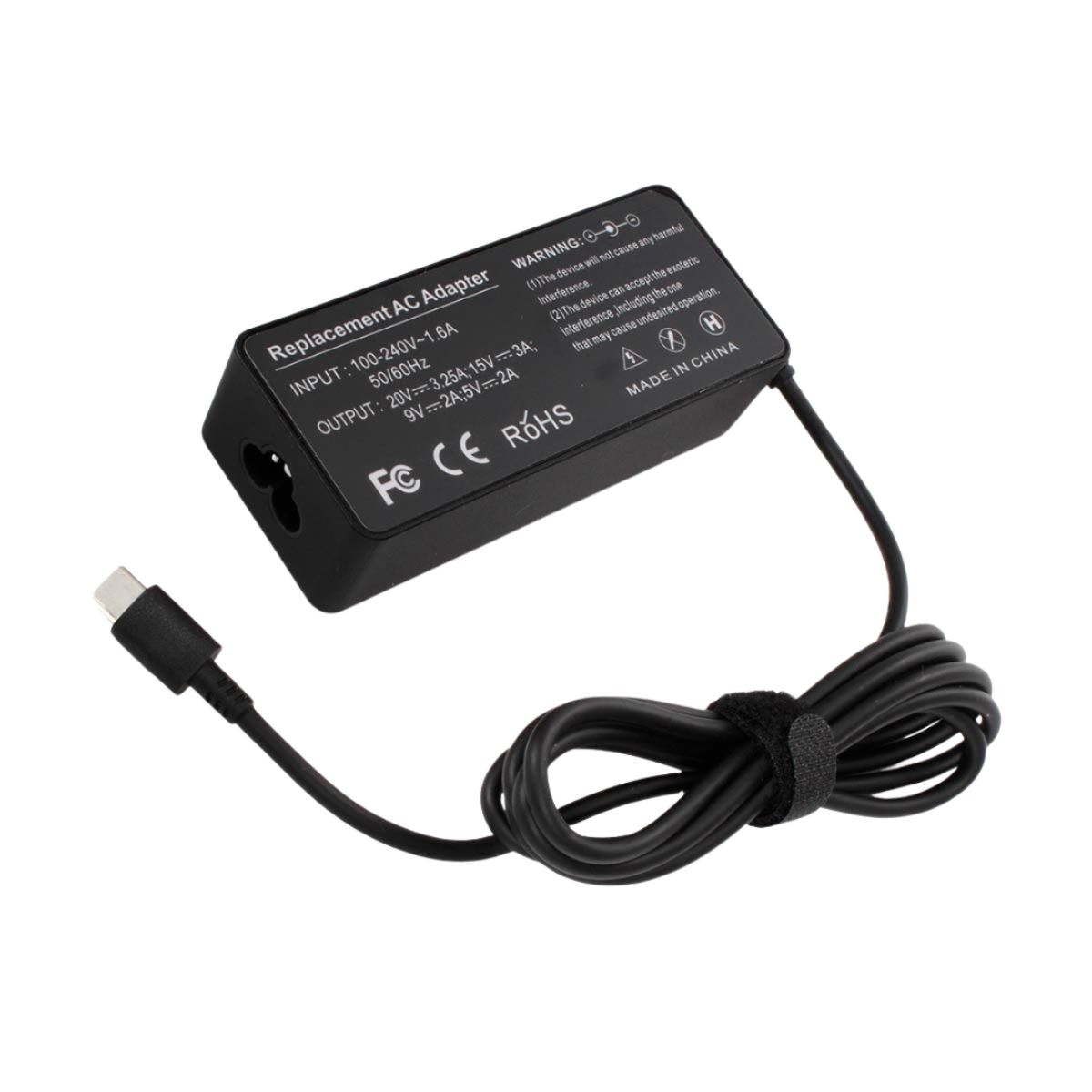 Cargador Compatible Notebook IBM LENOVO SHOT POWER 65W TipoC