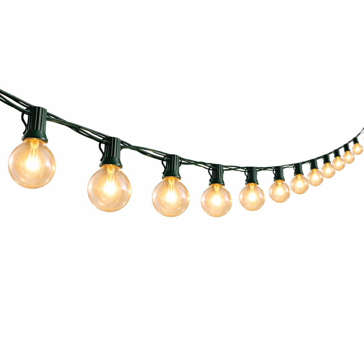 Copia - Guirnalda Guia De Luces Patio Jardín Luz Calidad Led Luces Amarillo