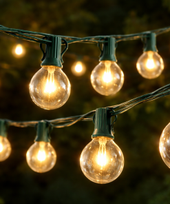 Copia - Guirnalda Guia De Luces Patio Jardín Luz Calidad Led Luces Amarillo