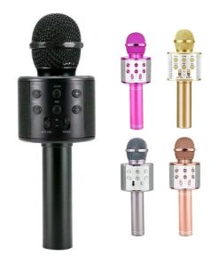 Copia - Microfono Karaoke Bluetooth altavoz Ws 858 Color Fucsia