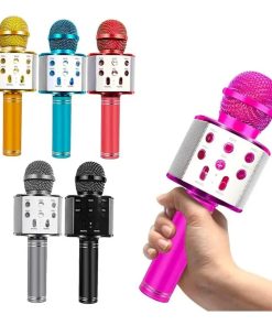 Copia - Microfono Karaoke Bluetooth altavoz Ws 858 Color Fucsia