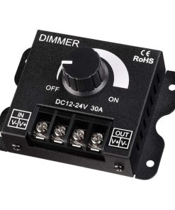Dimmer Para Regular La Luz Cinta Led 12v-24v 30a