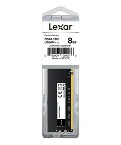 Memoria RAM DDR4 8GB LEXAR color negro