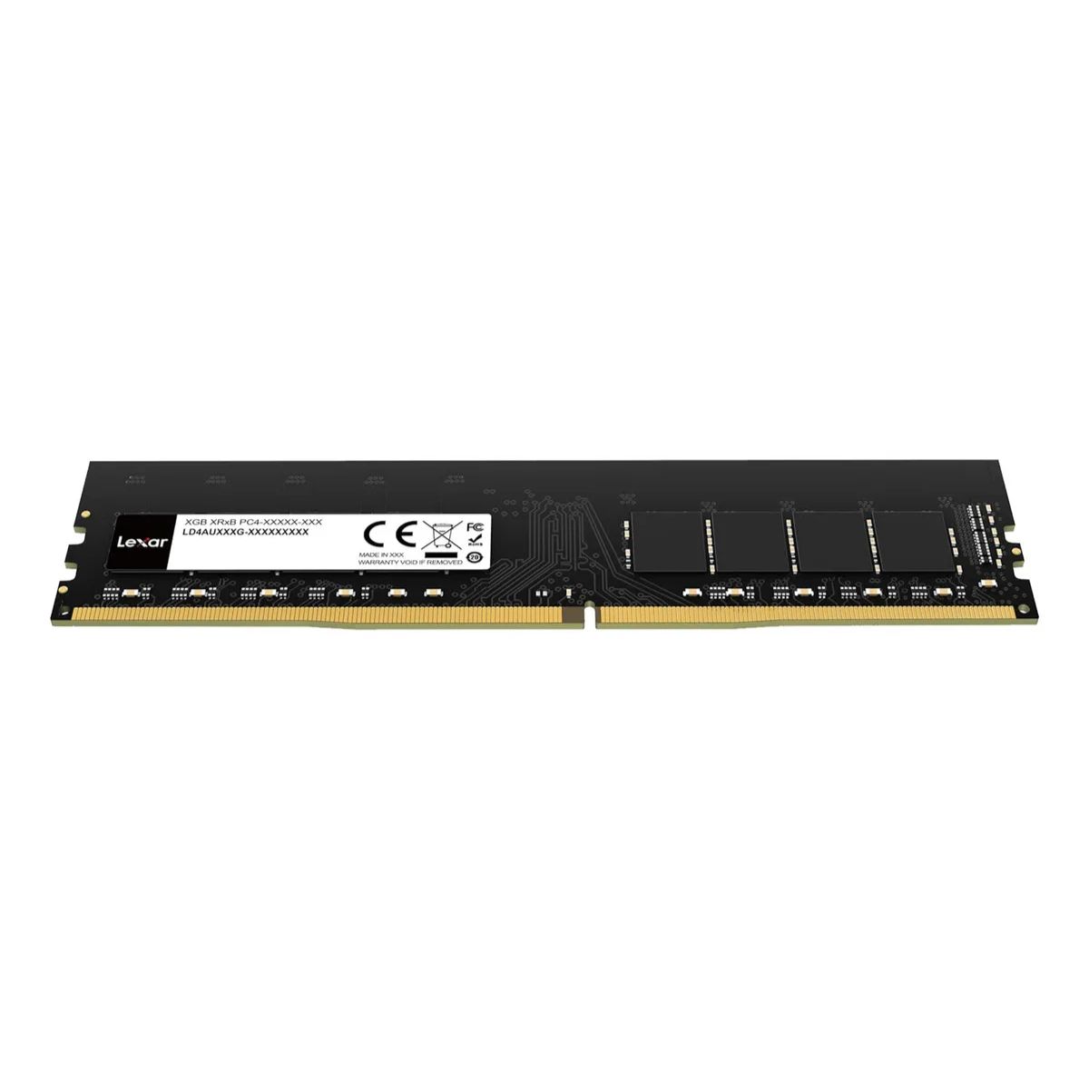 Memoria RAM DDR4 8GB LEXAR color negro