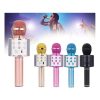 Microfono Karaoke Bluetooth altavoz Ws 858 Color Rosa Chicle