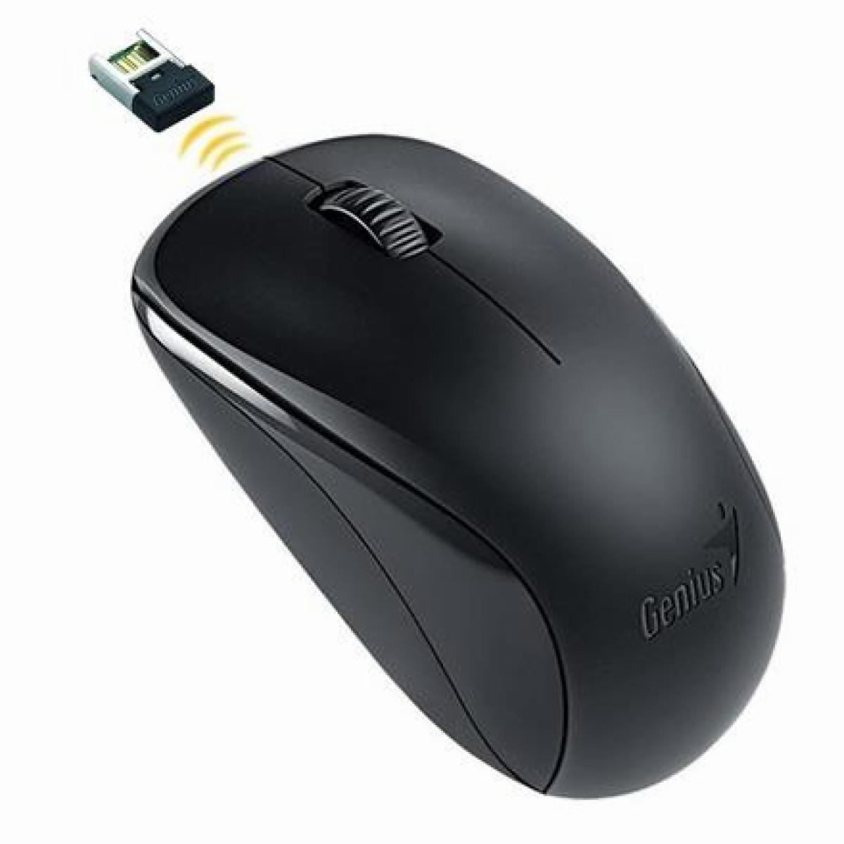 Mouse Inalambico Genius NX-7000 Blueeye USB Negro Mouse Inalambico Genius NX-7000 Blueeye USB Negro