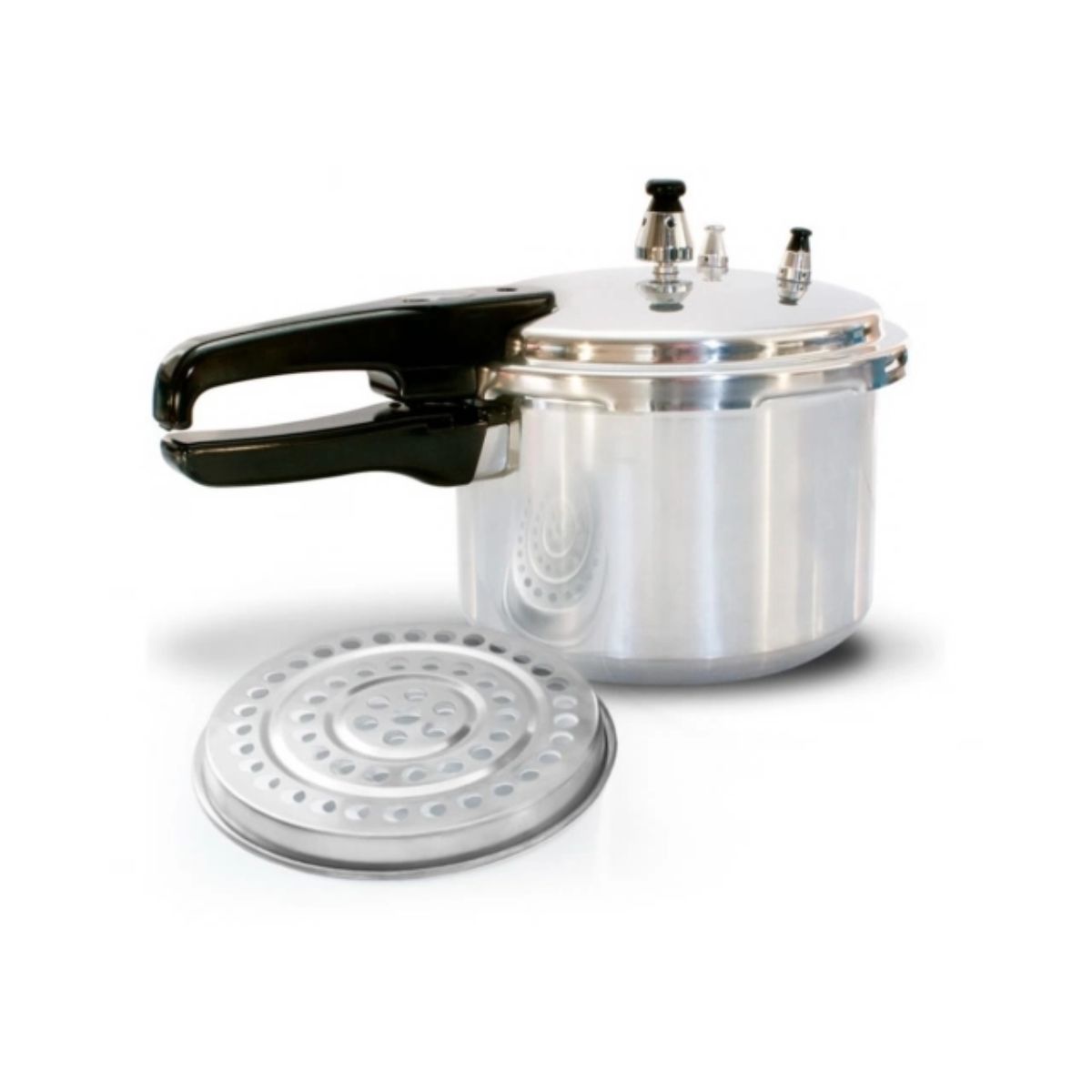 Olla A Presión En Aluminio Comet 7 Litros 24 Cm