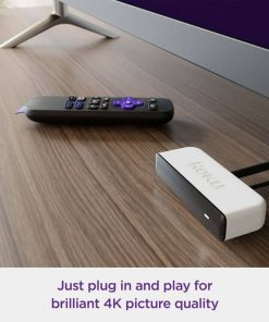 Roku Streaming Stick 4K 3820 de voz 4K negro 1GB memoria RAM