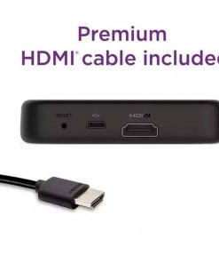 Roku Streaming Stick 4K 3820 de voz 4K negro 1GB memoria RAM