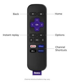 Roku Streaming Stick 4K 3820 de voz 4K negro 1GB memoria RAM
