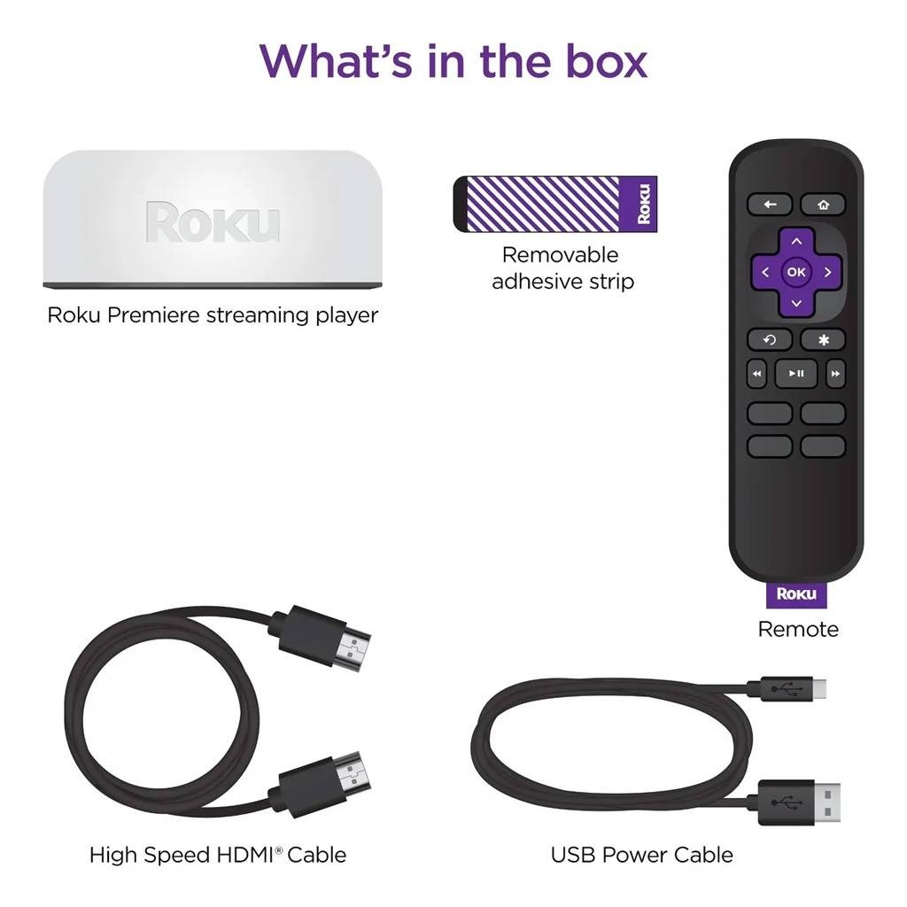Roku Streaming Stick 4K 3820 de voz 4K negro 1GB memoria RAM