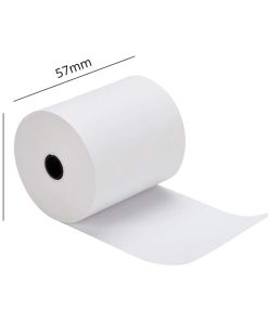 Rollo Térmico De Pos 57x40mm, Caja X100 Unidades Blanco