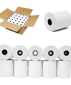 Rollo Térmico De Pos 57x40mm, Caja X100 Unidades Blanco