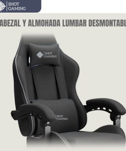 Silla Gamer Shot Gaming SHOT-LS6658-B | Soporte ergonómico