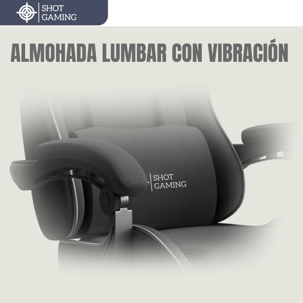 Silla Gamer Shot Gaming SHOT-LS6658-B | Soporte ergonómico