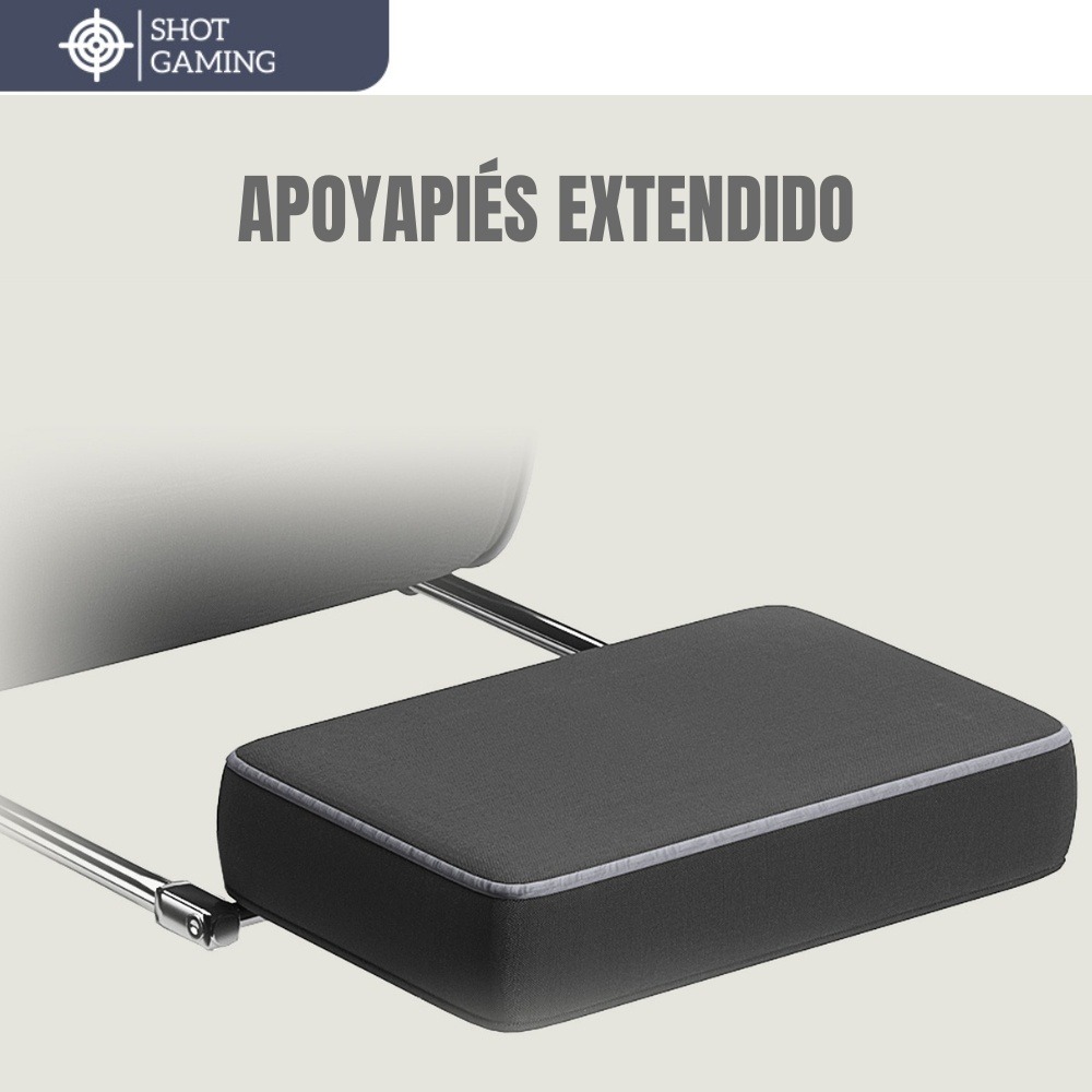 Silla Gamer Shot Gaming SHOT-LS6658-B | Soporte ergonómico