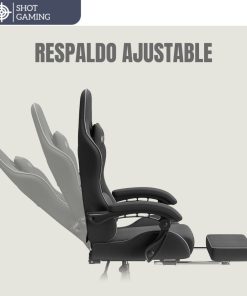 Silla Gamer Shot Gaming SHOT-LS6658-B | Soporte ergonómico