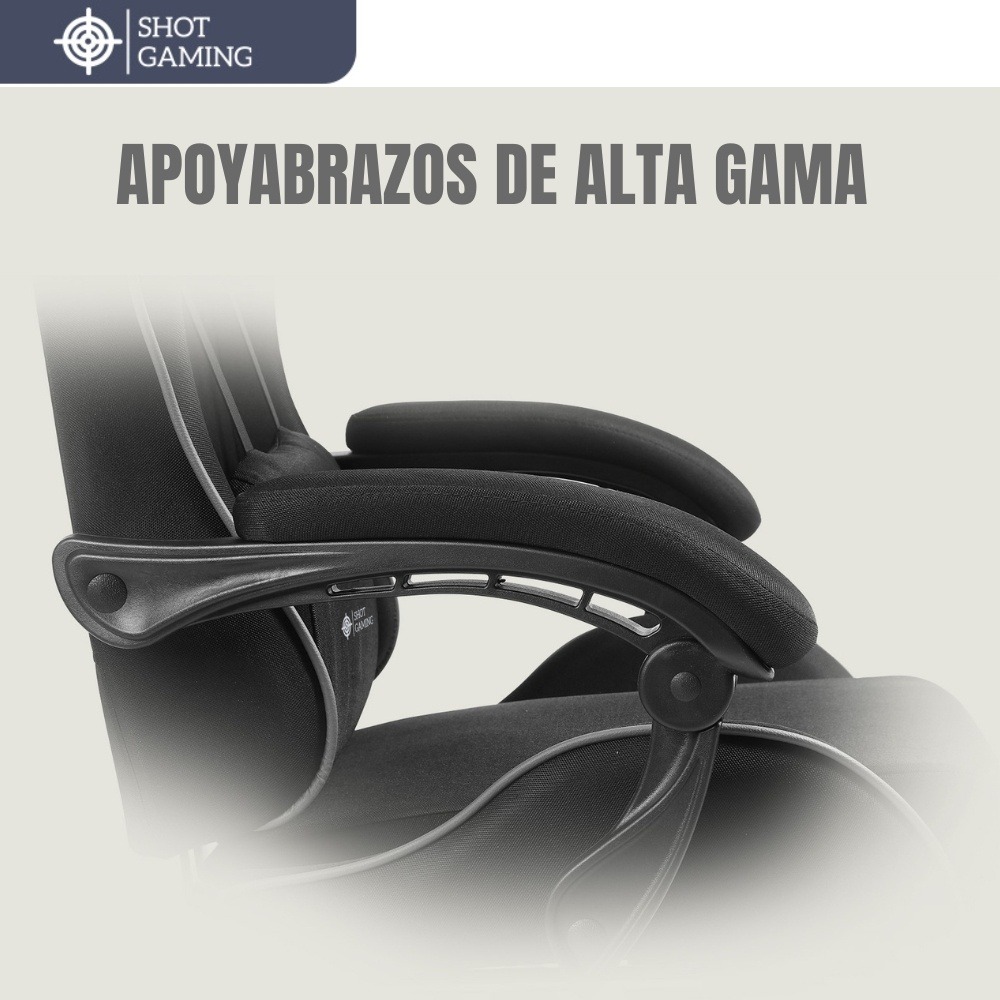 Silla Gamer Shot Gaming SHOT-LS6658-B | Soporte ergonómico