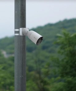 Soporte Poste Ezviz Para Cámaras Batería 67-127mm Universal