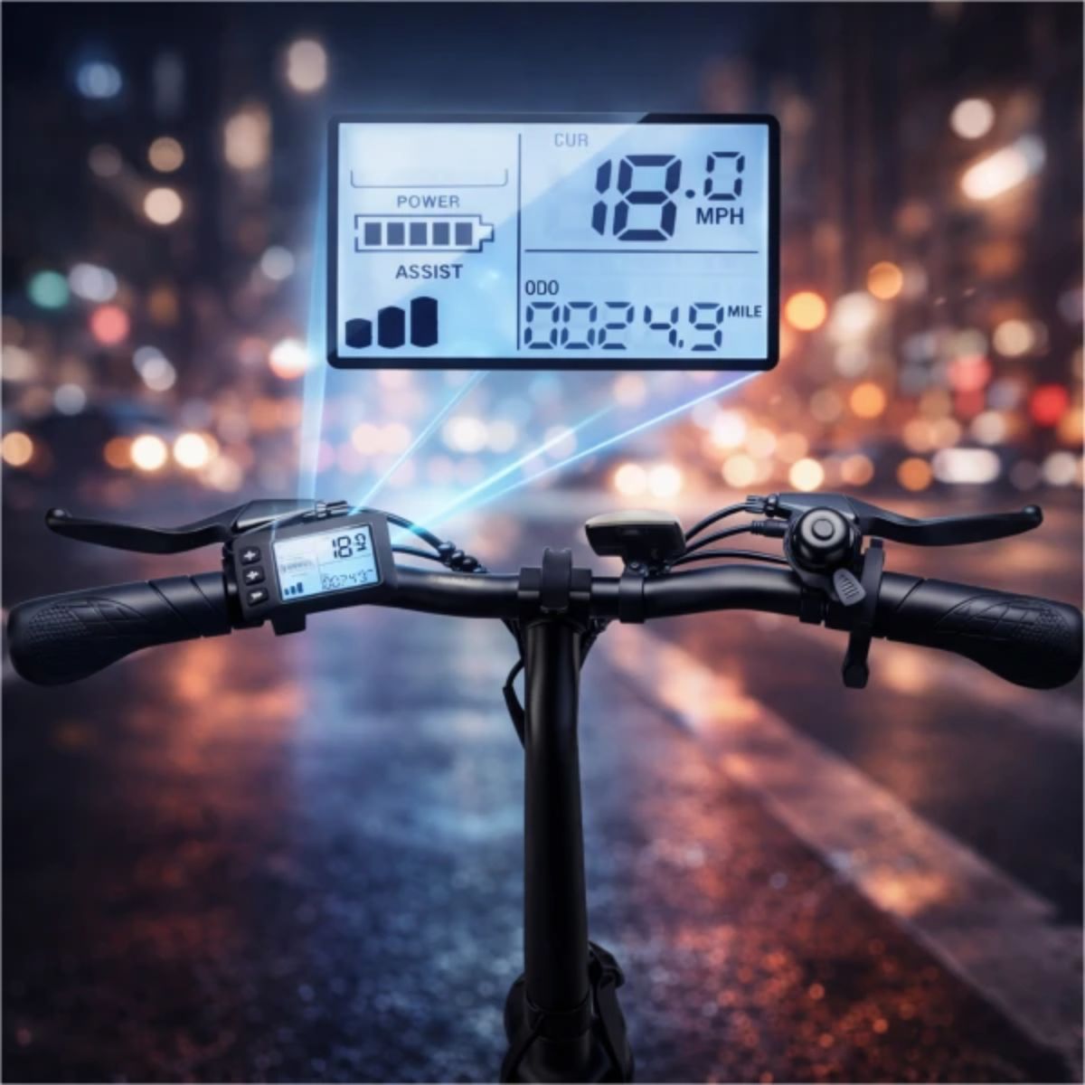 Bicicleta Eléctrica Luxor Eb9 Rodado 16'' 500w 120kg