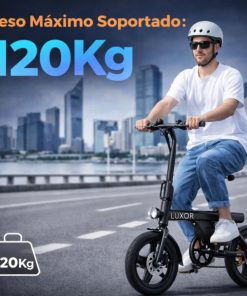 Bicicleta Eléctrica Luxor Eb9 Rodado 16'' 500w 120kg