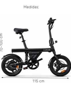 Bicicleta Eléctrica Luxor Eb9 Rodado 16'' 500w 120kg