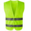Chaleco Seguridad Con Bandas Reflectivo Moto Bicicleta 120gr