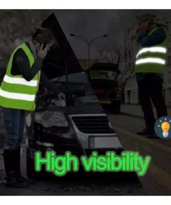 Chaleco Seguridad Con Bandas Reflectivo Moto Bicicleta 120gr