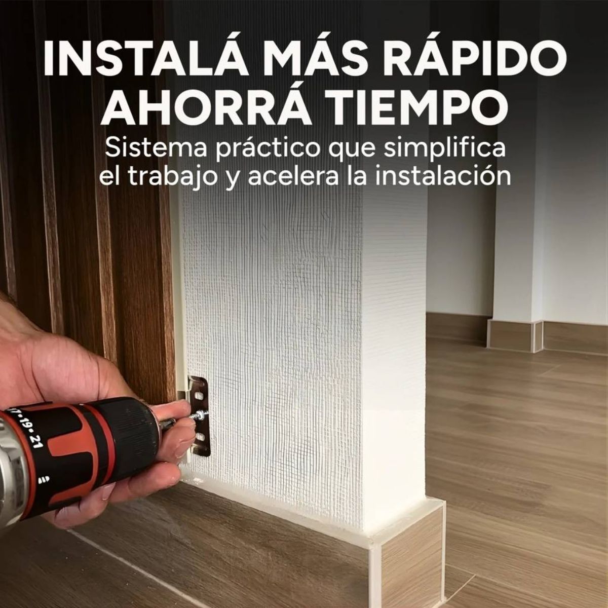 Clips De Fijación Panel Revestimiento WPC Pack X 10 Unidades Clips De Fijación Panel Revestimiento WPC Pack X 10 Unidades