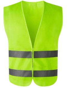 Copia - Chaleco Seguridad Con Bandas Reflectivo Para Moto Bicicleta 120grs