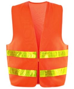 Copia - Chaleco Seguridad Con Bandas Reflectivo Para Moto Bicicleta 60grs