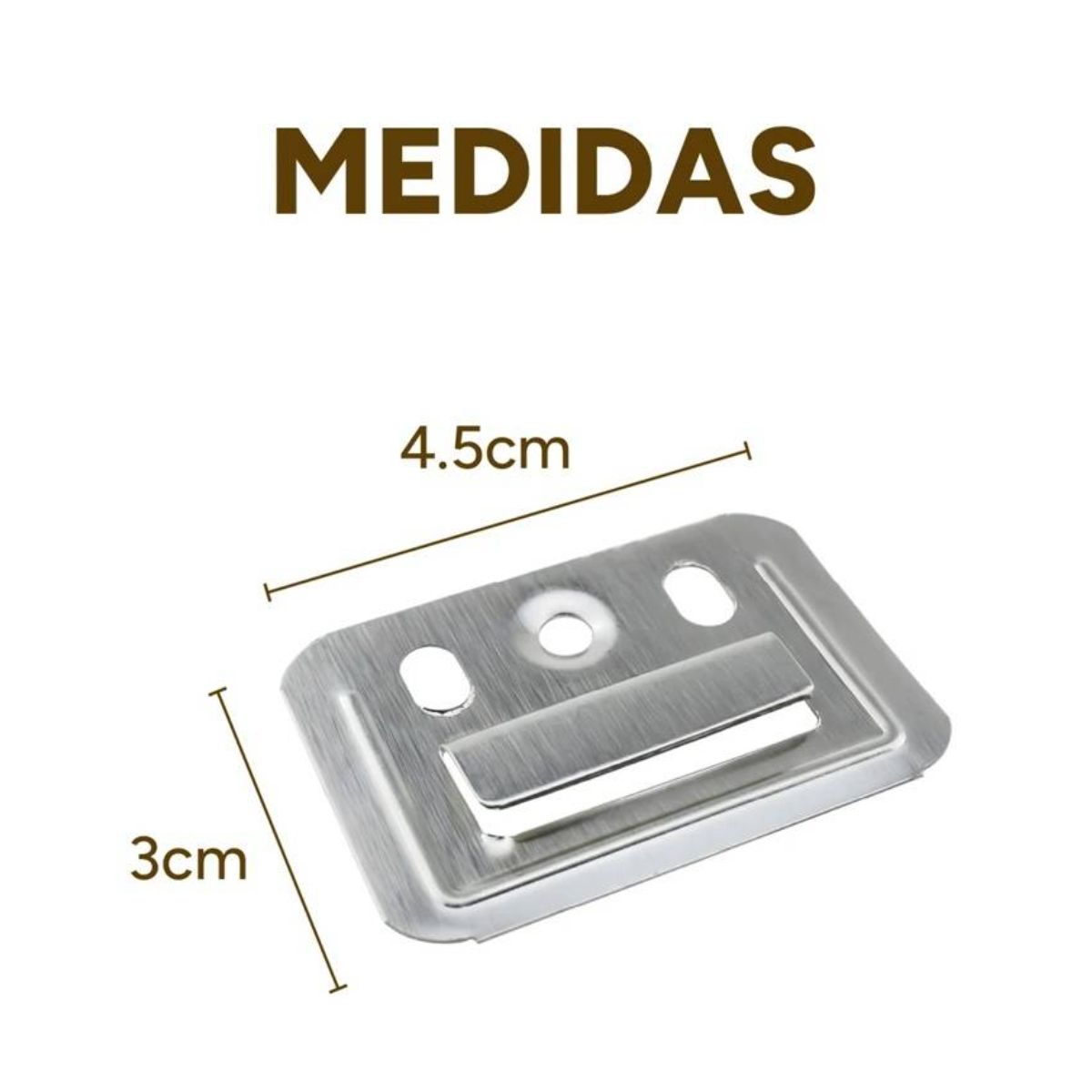 Copia - Clips De Fijación Para Panel de Revestimiento WPC Pack X 10 Unidades Copia - Clips De Fijación Para Panel de Revestimiento WPC Pack X 10 Unidades
