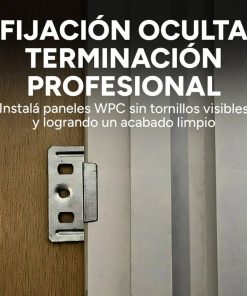 Copia - Clips De Fijación Para Panel de Revestimiento WPC Pack X 10 Unidades
