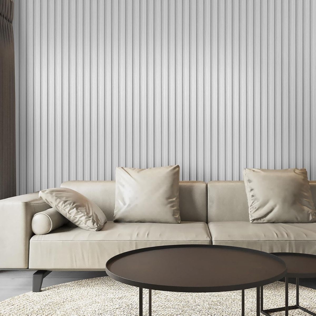 Copia - Pack X100 Wpc Wall Panel Lambrin 290x16.7cm BLANCO HUESO