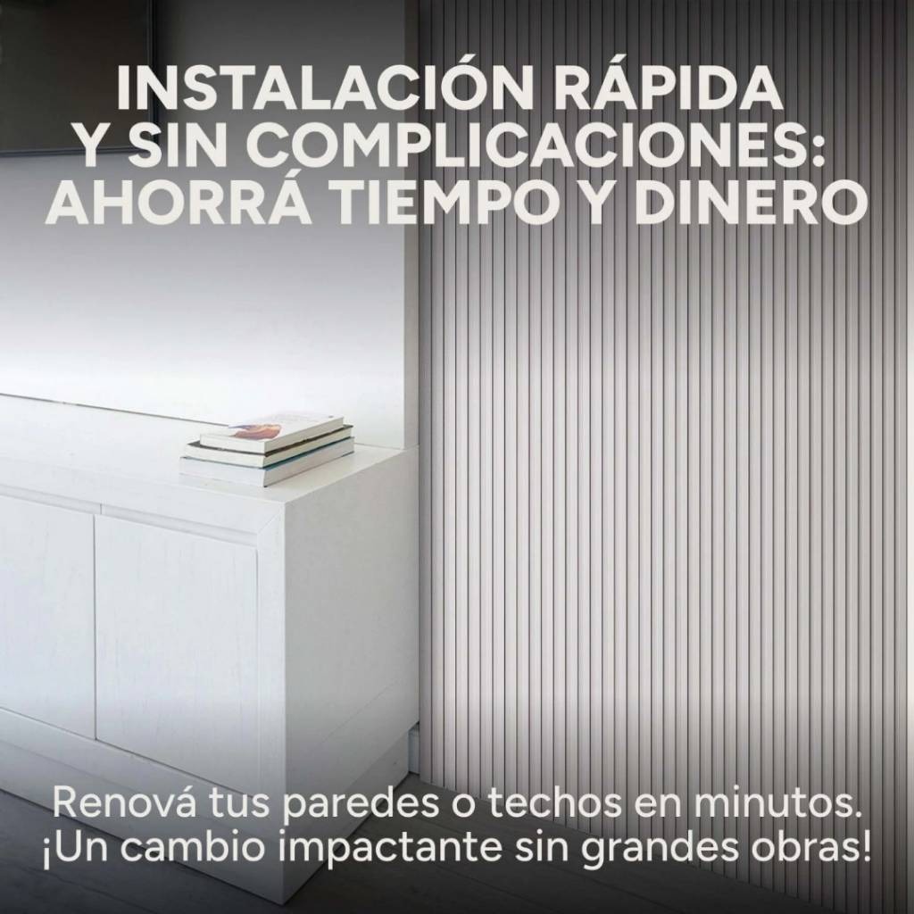 Copia - Pack X100 Wpc Wall Panel Lambrin 290x16.7cm BLANCO HUESO