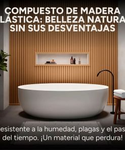 Copia - Pack X10 Wpc Simil Madera Wall Panel Lambrin 2.90x16.7