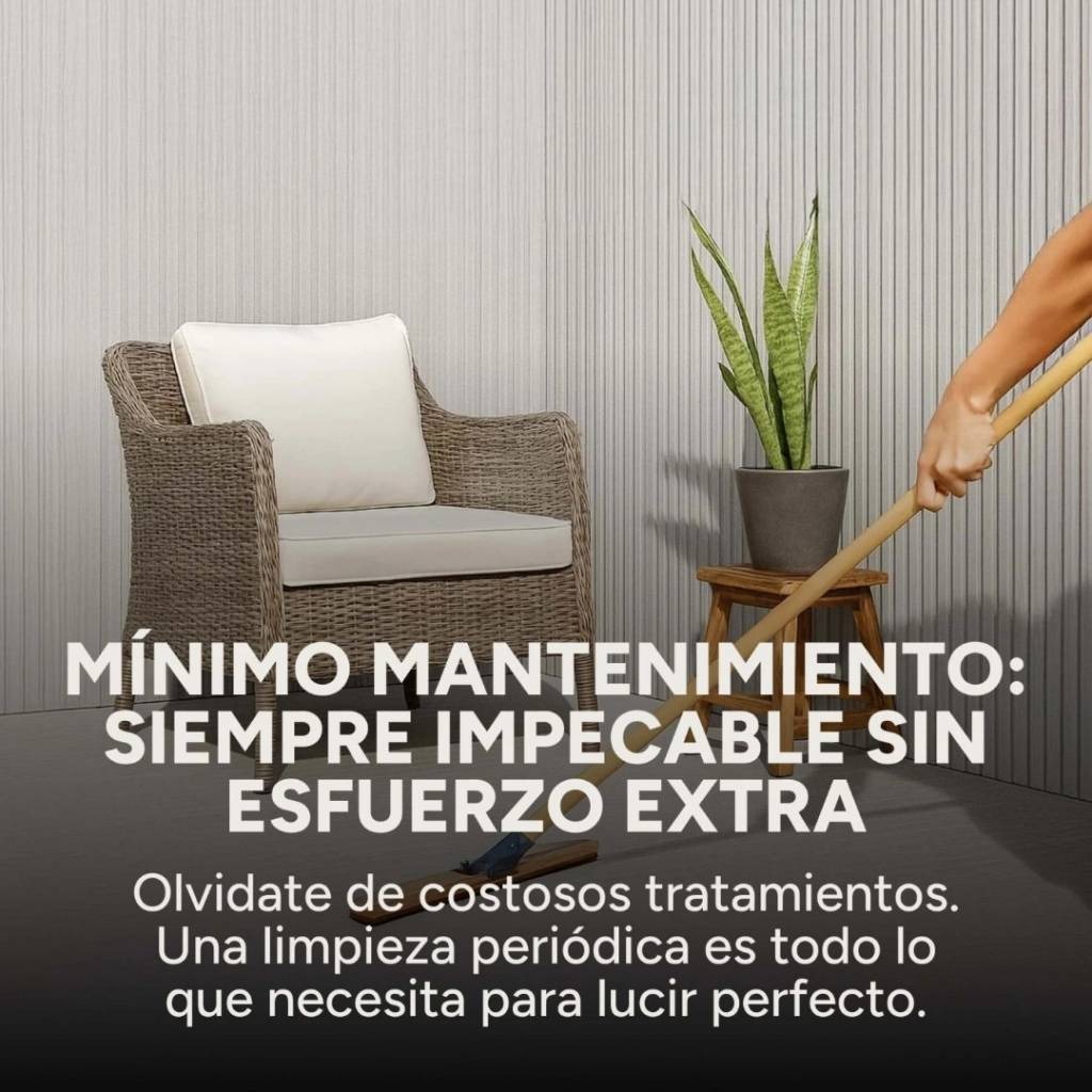 Copia - Pack X10 Wpc Wall Panel Lambrin 290x16.7cm Gris Oscuro